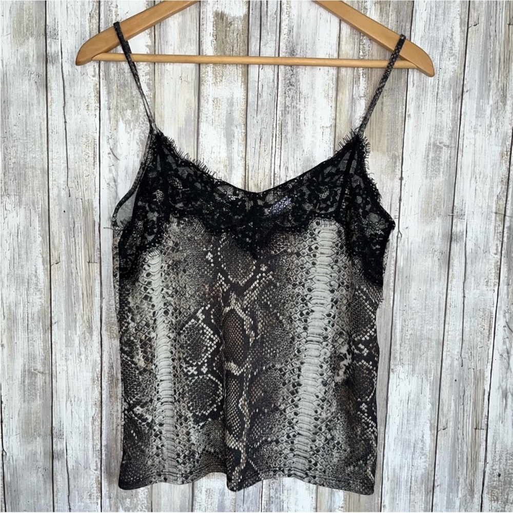 Zara Snake Skin Printed Tank - Picture 2 of 5